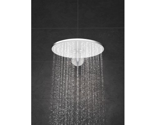 Верхний душ Grohe с душевым кронштейном 400 мм