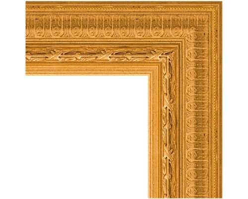 Зеркало Evoform Exclusive 105х75 BY 1294 с фацетом в багетной раме - Сусальное золото 80 мм