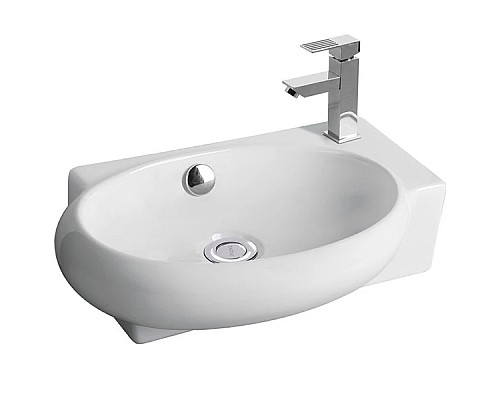 Раковина CeramaLux 43 9100L Белая