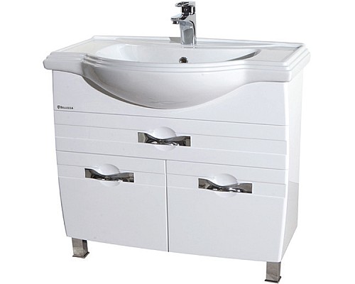 Тумба под раковину Bellezza Абрис 80 4639719130010 Белая