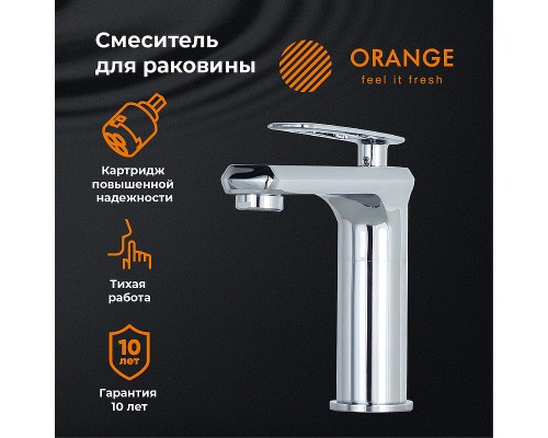 Смеситель для раковины Orange Line Хром