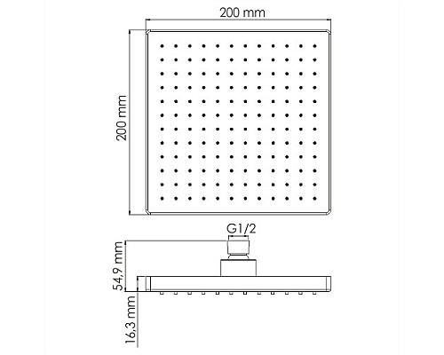 Душевая система WasserKRAFT Exter A12610 Светлая бронза