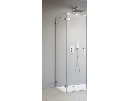 Душевая стенка Radaway Arta S 2 80 боковая профиль Хром стекло прозрачное