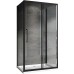 Душевой уголок Abber Schwarzer Diamant 100х90 Черный