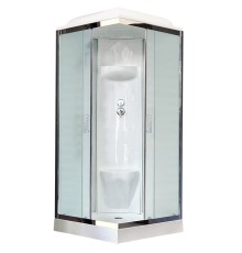 Душевая кабина Royal Bath HP 90х90 стекло матовое задняя стенка Белая