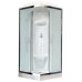 Душевая кабина Royal Bath HP 90х90 стекло матовое задняя стенка Белая