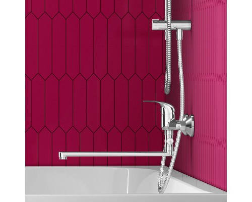 Смеситель для ванны Dorff Stark D1109500 универсальный Хром