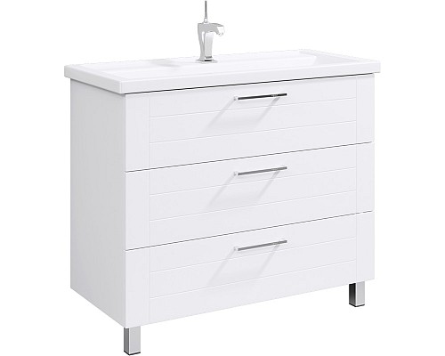 Манчестер Тумба под умывальник на ножках MAN01103 AQWELLA