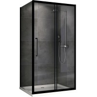 Душевой уголок Abber Schwarzer Diamant 170х80 Черный