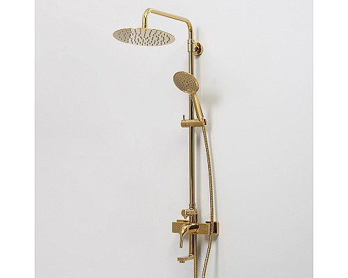 Душевая система WasserKRAFT Sauer A17101 Золото