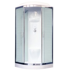 Душевая кабина Royal Bath НК 100x100 стекло матовое задняя стенка Белая