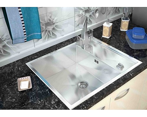 Мойка кухонная ZORG Steel Hammer X SH X 6050