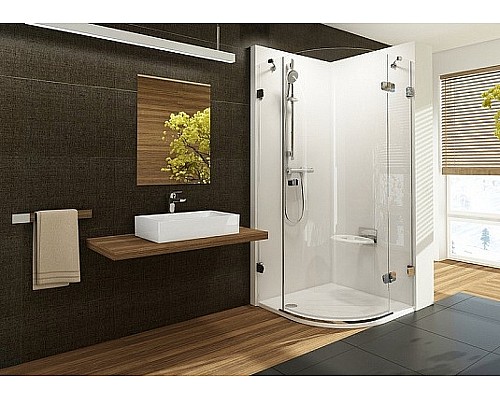 Душевой уголок Ravak Brilliant BSKK3-90 90х90 R 3UP77A00Y1 Хром Transparent Душевой уголок Ravak Brilliant BSKK3-90 90х90 R 3UP77A00Y1 Хром Transparent
