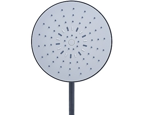 Душевая система WellWant by Agger Nero WWDS0W4428125B с термостатом Черная