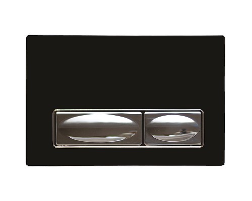 Клавиша смыва Creavit GP4002.00 Черная Хром