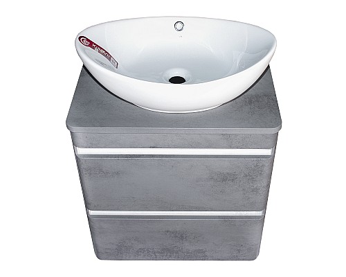 Тумба под раковину подвесная Style Line Атлантика 60 СС-00002279 со столешницей