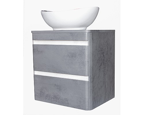 Тумба под раковину подвесная Style Line Атлантика 60 СС-00002279 со столешницей