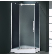 Душевой уголок Royal Bath TR 90х90 профиль Хром стекло рифленое