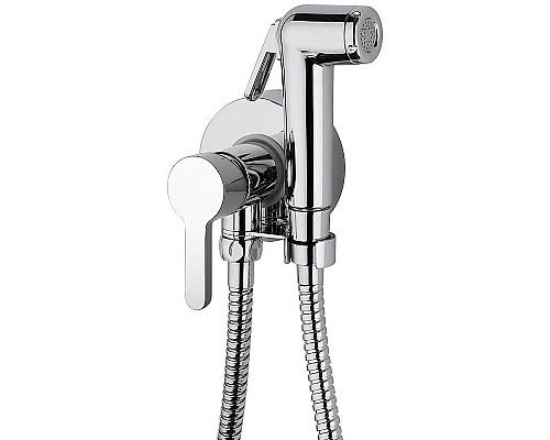 Гигиенический душ со смесителем Paini Aosta 92CR304KM с наружным подключением Хром