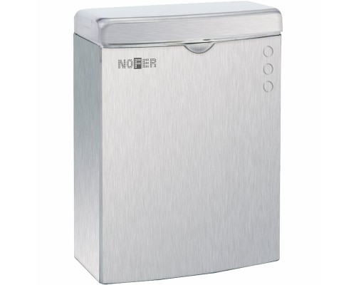 Ведро для мусора Nofer 09002.S Матовая нержавеющая сталь