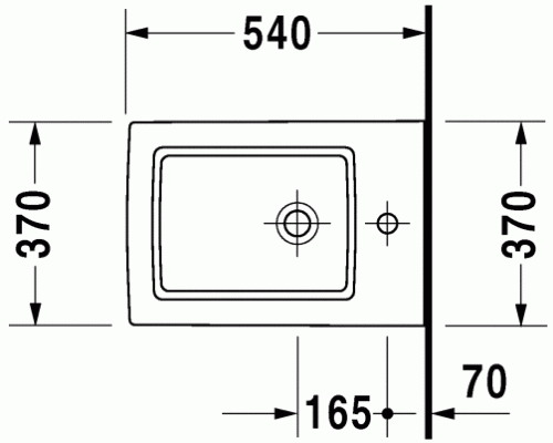 Биде Duravit Vero подвесное Белое