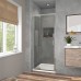 Душевая дверь Vincea Intra 80 профиль Хром стекло прозрачное