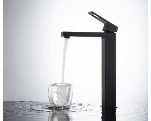 Смеситель для раковины-чаши Timo Briana 7111/03F черный