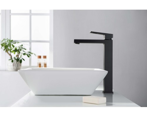 Смеситель для раковины-чаши Timo Briana 7111/03F черный