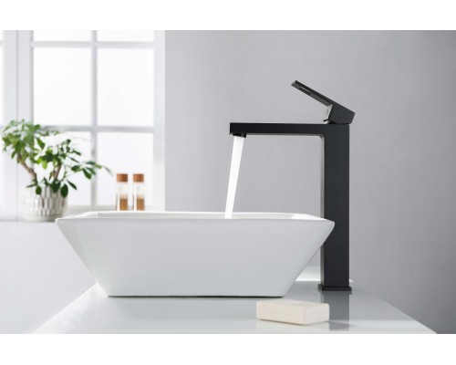 Смеситель для раковины-чаши Timo Briana 7111/03F черный