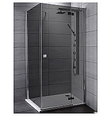 Душевой уголок Radaway Almatea KDJ 120x80 R 32141-01-05NR профиль Хром стекло графит