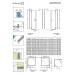 Душевой уголок Radaway Almatea KDJ 120x80 R профиль Хром стекло графит
