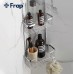 Полка корзина Frap угловая Хром