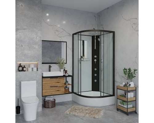 Душевая кабина Niagara Classic 90x90 NG-6701-14BKTG с гидромассажем