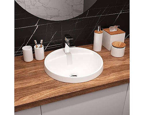 Тумба с раковиной Comforty Лозанна 120 00-00009517 Белый