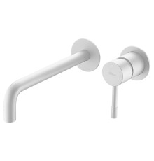 Смеситель для умывальника мз стены, Boheme Uno. Matt White