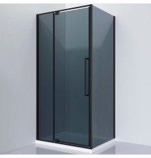 Душевой уголок Black&White Stellar Wind S812 BG 100x100 Черный матовый
