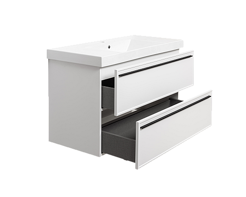 Тумба под раковину La Fenice Elba Bianco TWIN белый 100