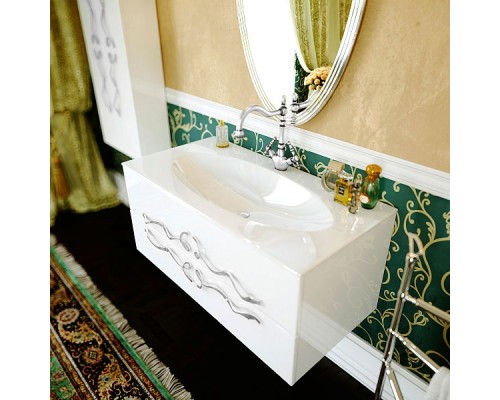 Шкаф пенал Clarberg Due amanti 25 DUE0525W Белый без ручек