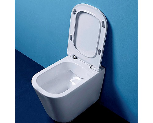 Унитаз Kerasan Tribeca 511830 приставной Белый матовый без сиденья