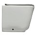 Унитаз Kerasan Tribeca 511830 приставной Белый матовый без сиденья