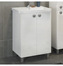 Тумба с раковиной Comforty Флоренция 60 Белая