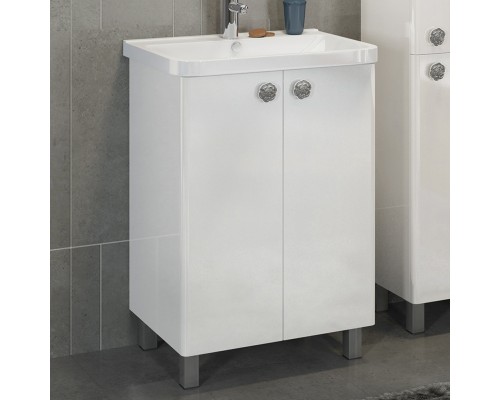 Тумба с раковиной Comforty Флоренция 60 Белая