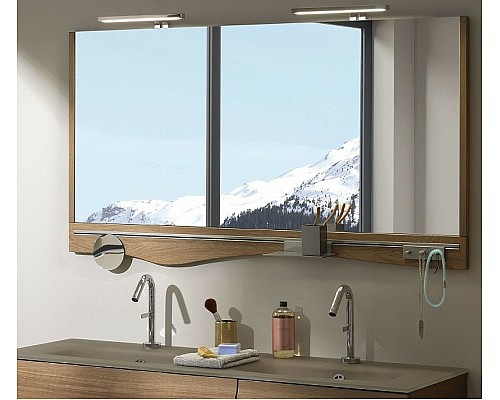 Зеркало Jacob Delafon Sherwood 100 EB1837RU-P13 Состаренный дуб