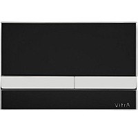 Клавиша смыва Vitra Concealed Cisterns 740-1101, чёрный глянец