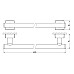 Штанга для полотенца (хром) FBS ESP 032 60 см