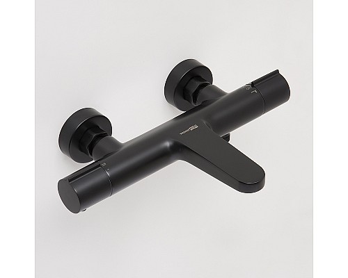 Смеситель для ванны WasserKRAFT Elbe 7411 Thermo с термостатом Черный