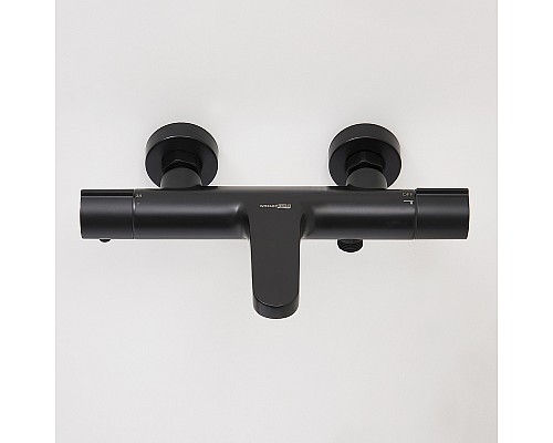 Смеситель для ванны WasserKRAFT Elbe 7411 Thermo с термостатом Черный