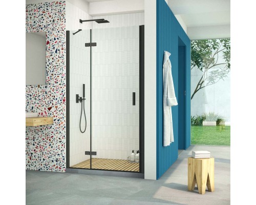 Дверь в душевой проем AFP Retta 110 02М 01 L стекло прозрачное