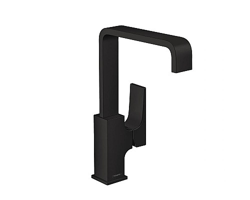 Смеситель для раковины Hansgrohe Metropol однорычажный черный 32511670