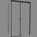 Душевой уголок Cerutti SPA Marbella 120B 120x80 R 7910 профиль Черный стекло прозрачное